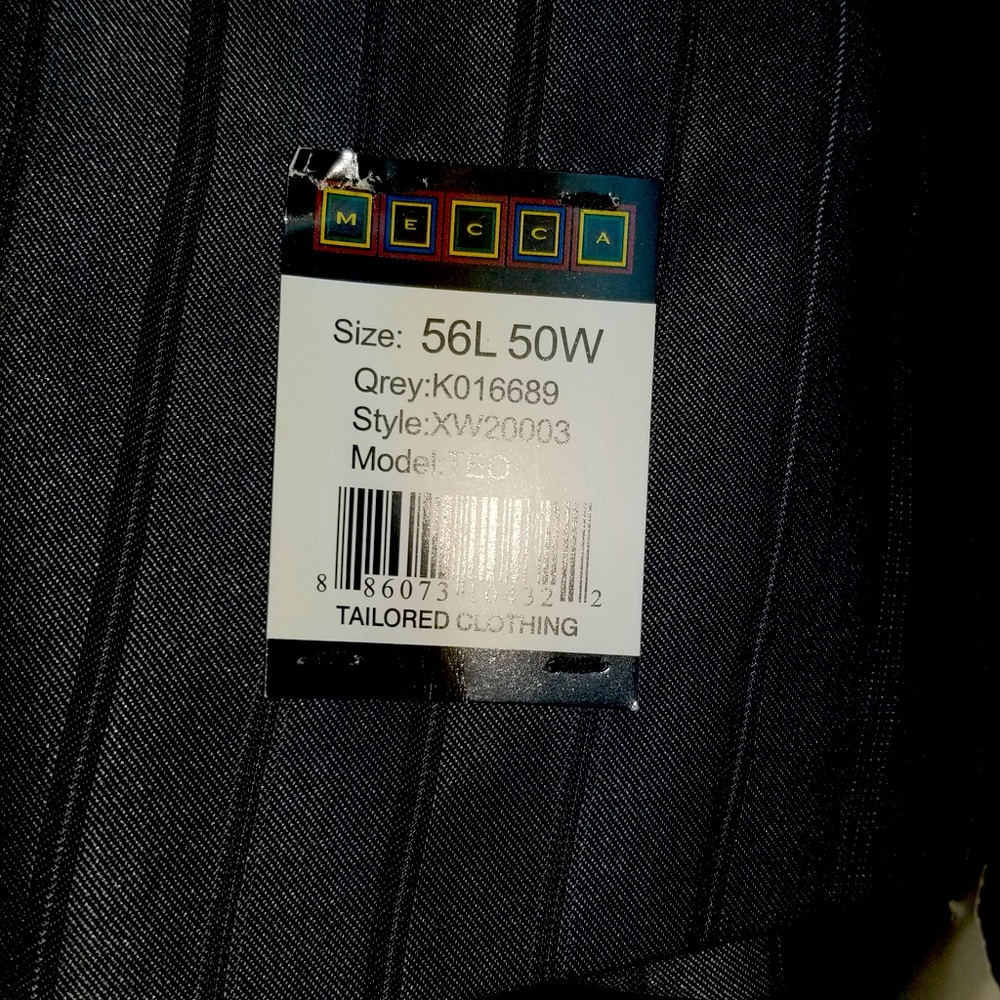 Big & Tall men’s suit